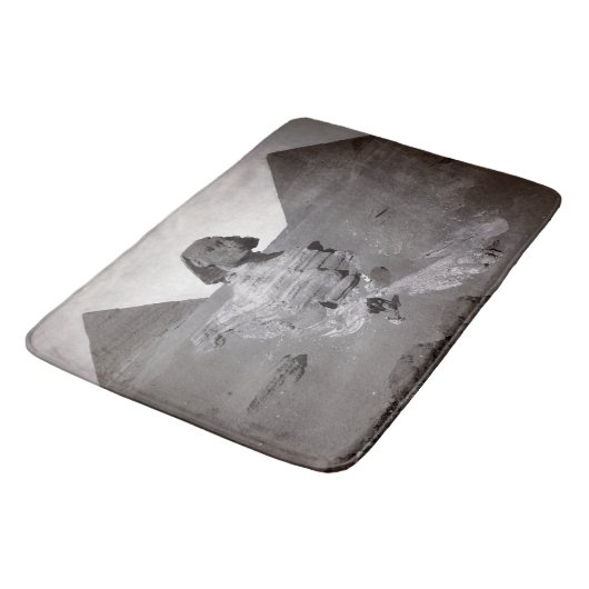 Great Sphinx & Giza Pyramids Necropolis Ägypten Badematte (Schrägansicht)