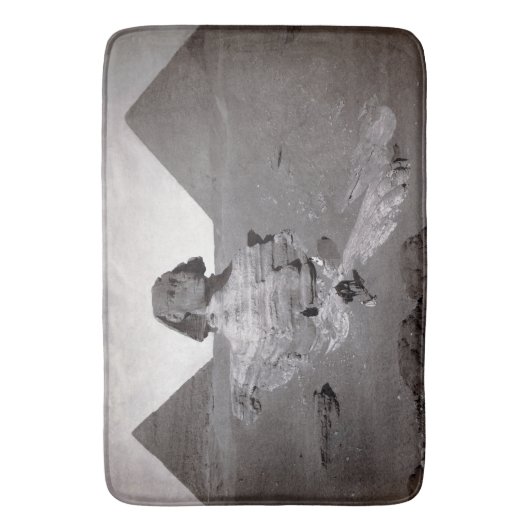 Great Sphinx & Giza Pyramids Necropolis Ägypten Badematte (Vorderseite Vertikal)