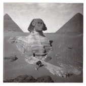 Great Sphinx & Giza Pyramids Necropolis Ägypten Fliese (Vorderseite)