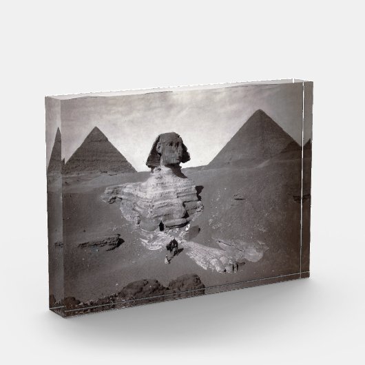 Great Sphinx & Giza Pyramids Necropolis Ägypten Fotoblock (Links)