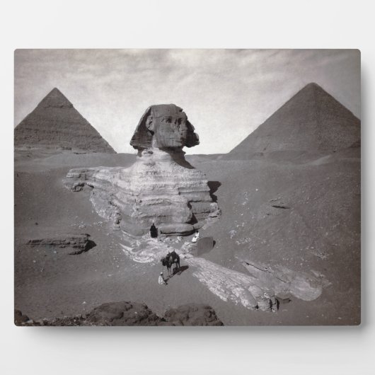 Great Sphinx & Giza Pyramids Necropolis Ägypten Fotoplatte (Vorderseite)