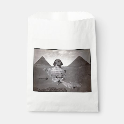 Great Sphinx & Giza Pyramids Necropolis Ägypten Geschenktütchen (Vorderseite)