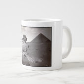 Great Sphinx & Giza Pyramids Necropolis Ägypten Jumbo-Tasse (Vorderseite Rechts)