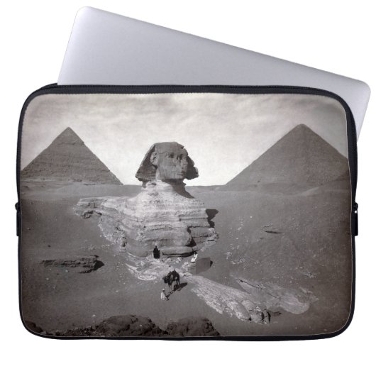 Great Sphinx & Giza Pyramids Necropolis Ägypten Laptopschutzhülle (Vorderseite)