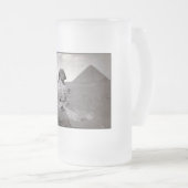Great Sphinx & Giza Pyramids Necropolis Ägypten Mattglas Bierglas (VorderseiteRechts)