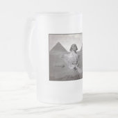 Great Sphinx & Giza Pyramids Necropolis Ägypten Mattglas Bierglas (Vorderseite Links)