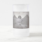 Great Sphinx & Giza Pyramids Necropolis Ägypten Mattglas Bierglas (Mittel)