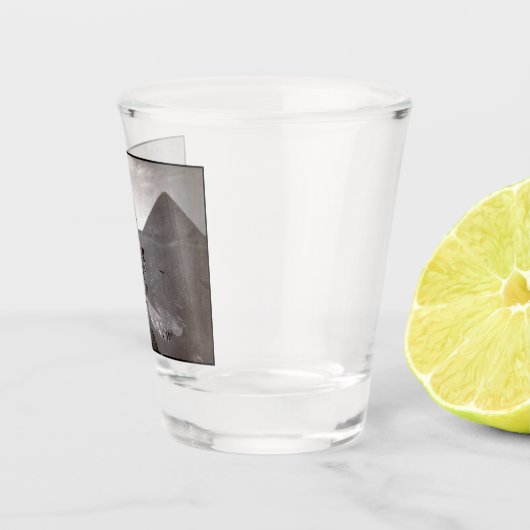 Great Sphinx & Giza Pyramids Necropolis Ägypten Schnapsglas (Rechts)