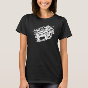 Great Sports Car Automobile Tire Racer 1 T-Shirt