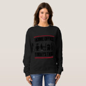 Great Statement Coffee Zuhause Office Notebook Wor Sweatshirt (Vorne ganz)