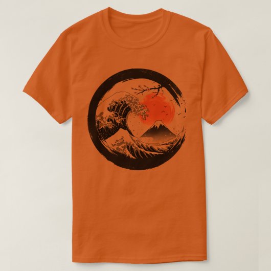 Great Sumi Wave T-Shirt (Design vorne)