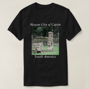 Great Sun Lord AD426 Mayan Ruins Altes Foto T-Shirt