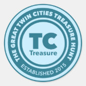 Great TC Treasure Hunt Stickers (Vorderseite)