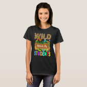 Great Teacher Wild über meine Schüler Safari Tier T-Shirt (Vorne ganz)