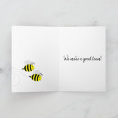 "Great Teamwork" Bumblebee Danke Karte (Innenseite)