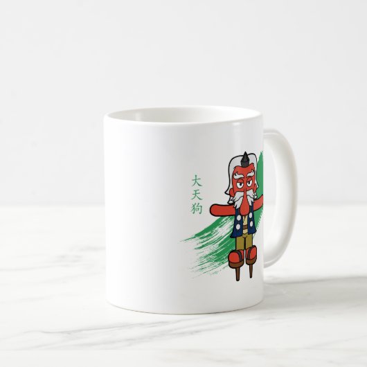 Great Tengu Yokai Kaffeetasse (VorderseiteRechts)