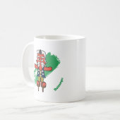 Great Tengu Yokai Kaffeetasse (Vorderseite Links)