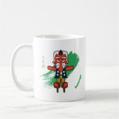 Great Tengu Yokai Kaffeetasse (Links)