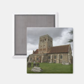 Great Tey church, Essex Magnet (Vorderseite/Rückseite)