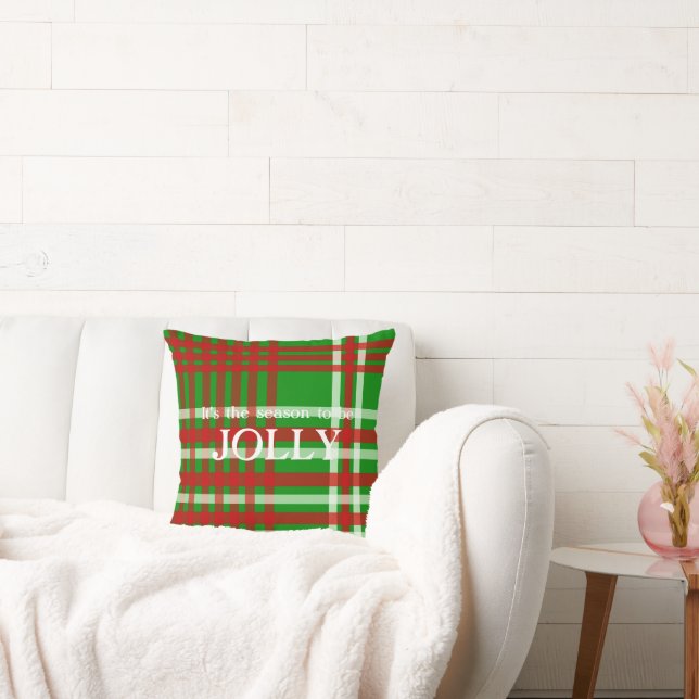 Great the Season Weihnachtswirbel Kissen (Liege)