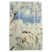 Great Tit - Theodor Severin Kittelsen Mittlere Geschenktüte (Rückseite)