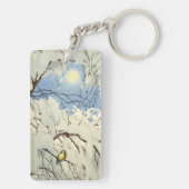 Great Tit - Theodor Severin Kittelsen Schlüsselanhänger (Rückseite)