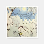 Great Tit - Theodor Severin Kittelsen Serviette (Vorderseite)