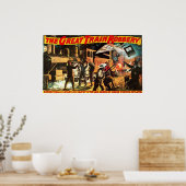 Great Train Robbery - Print Poster (Küche)