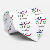 Great Triathlon Logo Krawatte (Gerollt)