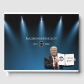 Great Trump Phantastisch Wedding Guest Book Gästebuch (Vorderseite)