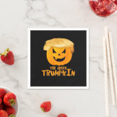 Great Trumpkin Funny Halloween Serviette (Beispiel)