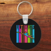 Great Ultimate Frisbee Motif Geschenk Schlüsselanhänger (Vorderseite)