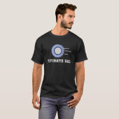 Great Ultimate Vater Design Flying Frisbee Disk T T-Shirt (Vorne ganz)