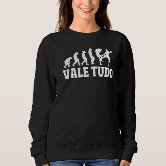 Great Vale Tudo Evolution Mixed Martial Arts Kickb Sweatshirt (Vorderseite)