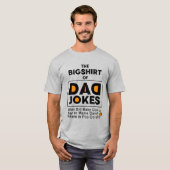 Great Vater Jokes Design Text Typografy T - Shirt (Vorne ganz)