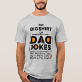 Great Vater Jokes Design Text Typografy T - Shirt (Vorderseite)