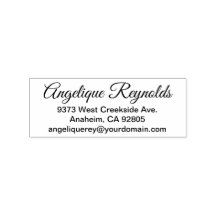 Great Vibes Einfache Rücksendeadresse und E-Mail