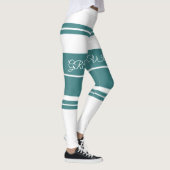 Great Vibes Green Luxury Leggings für Frauen. (Rechts)