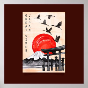 Great Vibes Japan Poster
