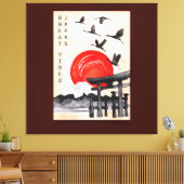 Great Vibes Japan Style Art Leinwanddruck (Insitu (Wohnzimmer))