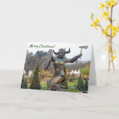 Great Viking Äa Weihnachtsgrüße Karte! Karte (Gelbe Blume)