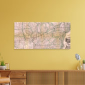 Great Wabash System Leinwanddruck (Insitu (Wohnzimmer))