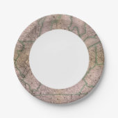 Great Wabash System Pappteller (Vorderseite)