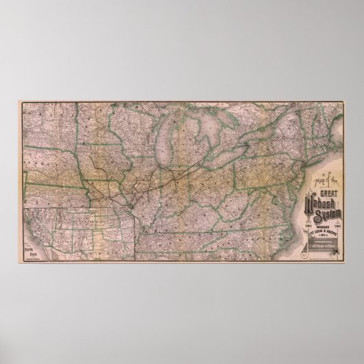 Great Wabash System Poster (Vorne)