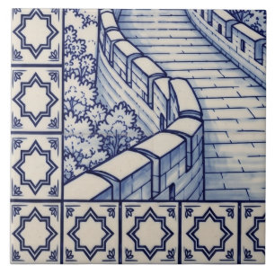 Great Wall Azulejo-Muralfliese 5 von 6 unten links Fliese