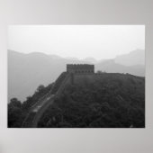 Great Wall B&W Poster (Vorne)