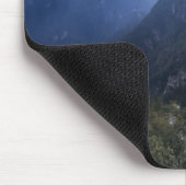 Great Wall in frühen Morgennebel, China Mousepad (Ecke)