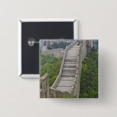 Great Wall, Jinshanling, China Button (Vorne & Hinten)