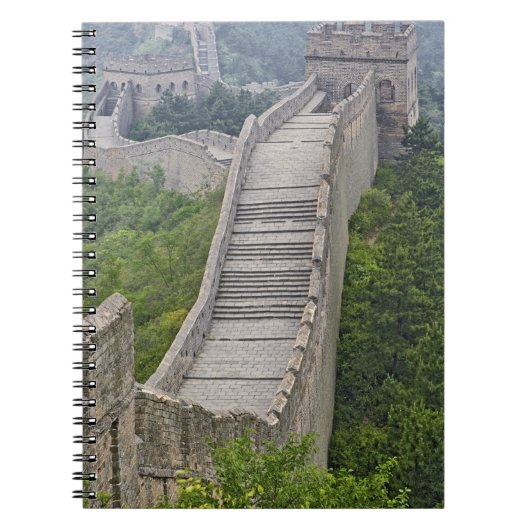 Great Wall, Jinshanling, China Notizblock (Vorderseite)