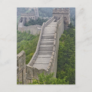 Great Wall, Jinshanling, China Postkarte